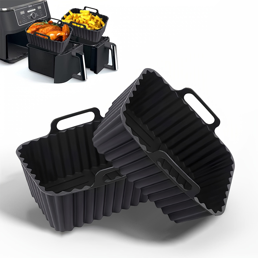 Air Fryer Silicone Pot Liner - 2 unidades de recipiente de silicona