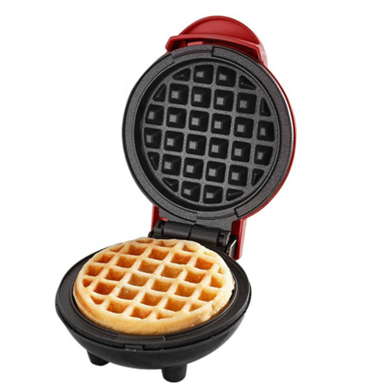 Mini Waffle Maker Machine - Mini máquina para hacer gofres eléctrica