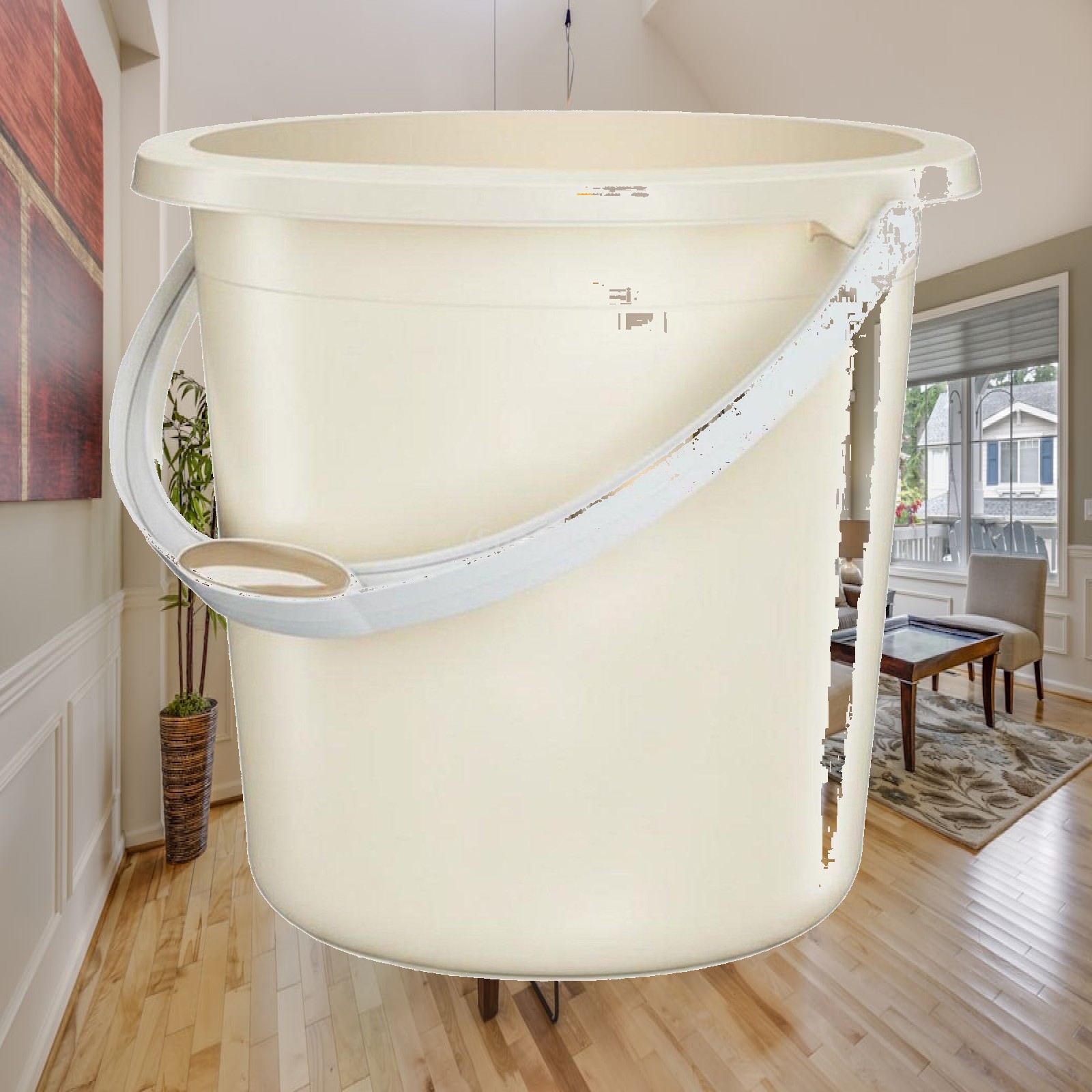 Laundry - Cubo de almacenamiento de PP de