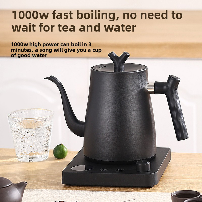 Electric Kettle Temperature Control - Hervidor Eléctrico Gooseneck de 1.5L, Acero
