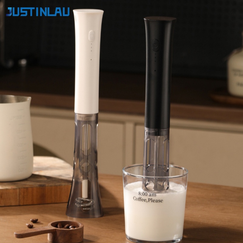 JUSTINLAU: espumador de leche  - Electric Milk Frother Handheld reseña y precio