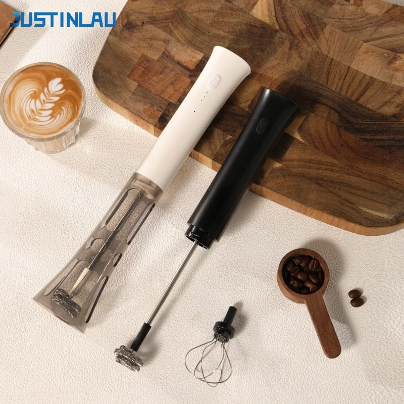 JUSTINLAU: espumador de leche  - Electric Milk Frother Handheld reseña y precio