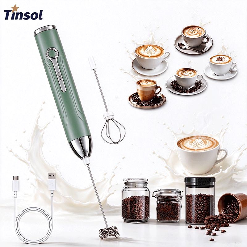 TINSOL: espumador de leche por - Portable Blender Usb Rechargeable reseña y precio