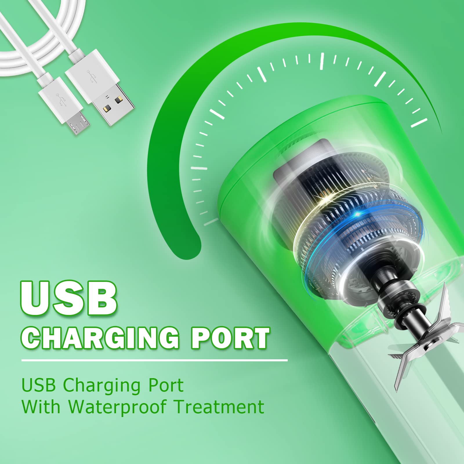 Mini exprimidor eléctrico port - Portable Blender Usb Rechargeable reseña y precio