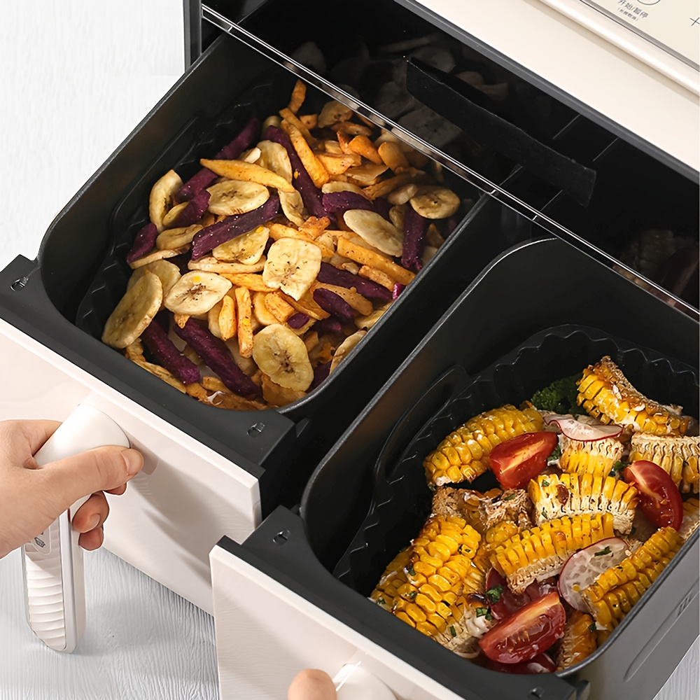 2 unidades de recipiente de si - Air Fryer Silicone Pot Liner reseña y precio