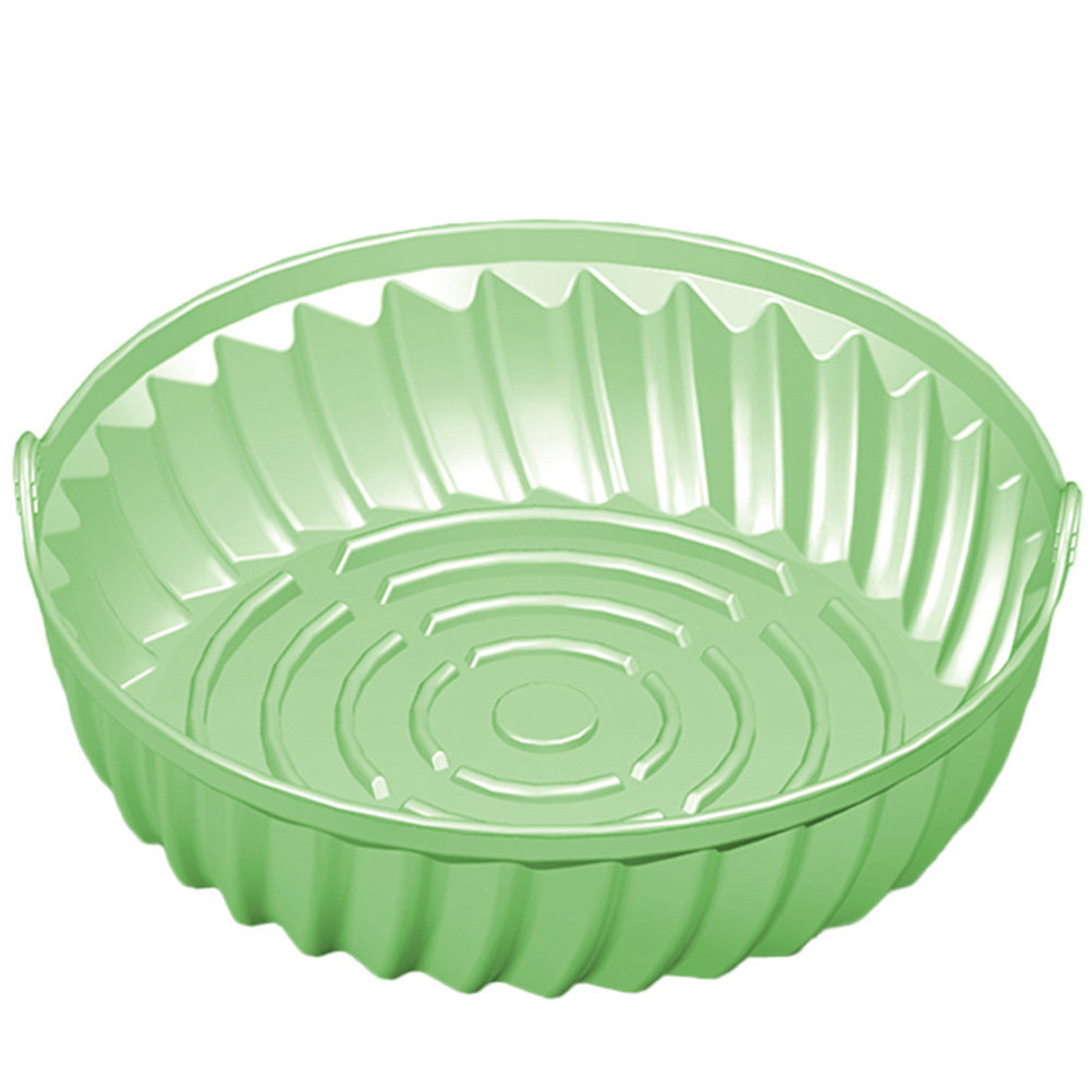 Bandeja redonda de silicona pa - Air Fryer Silicone Pot Liner reseña y precio