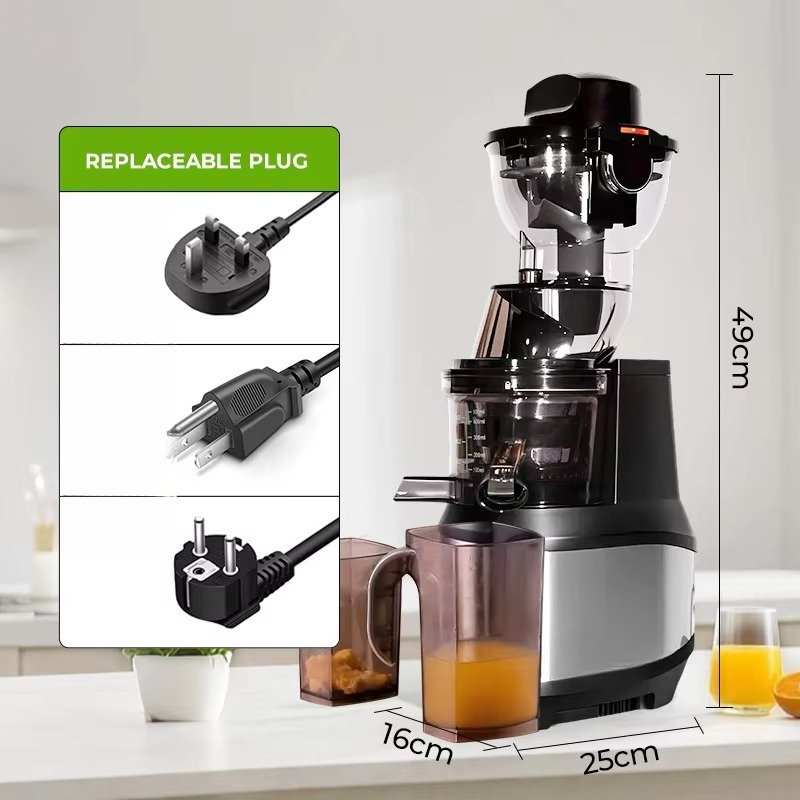 Extractor de Jugo Eléctrico, E - Electric Slow Juicer Cold Press reseña y precio
