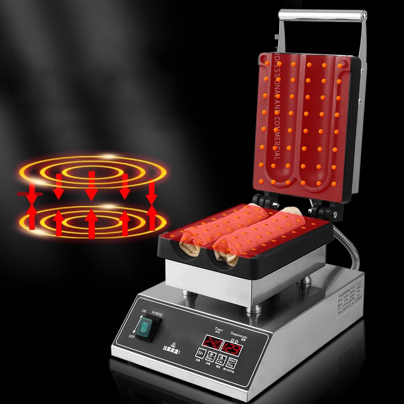 Máquina para Hacer Rollos de P - Mini Waffle Maker Machine reseña y precio