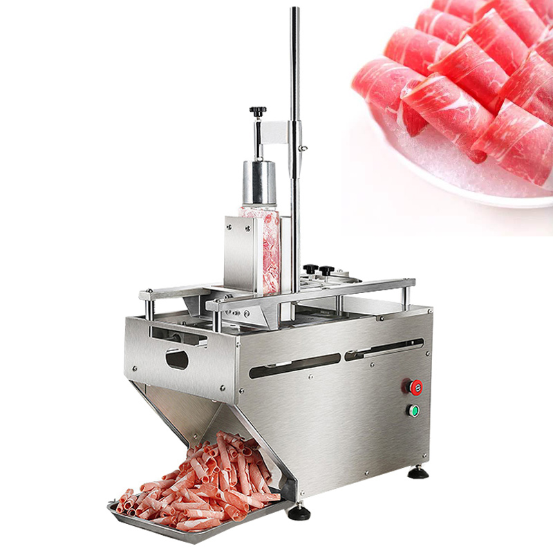 Cortadora de carne eléctrica,  - Automatic Meat Slicer Home reseña y precio