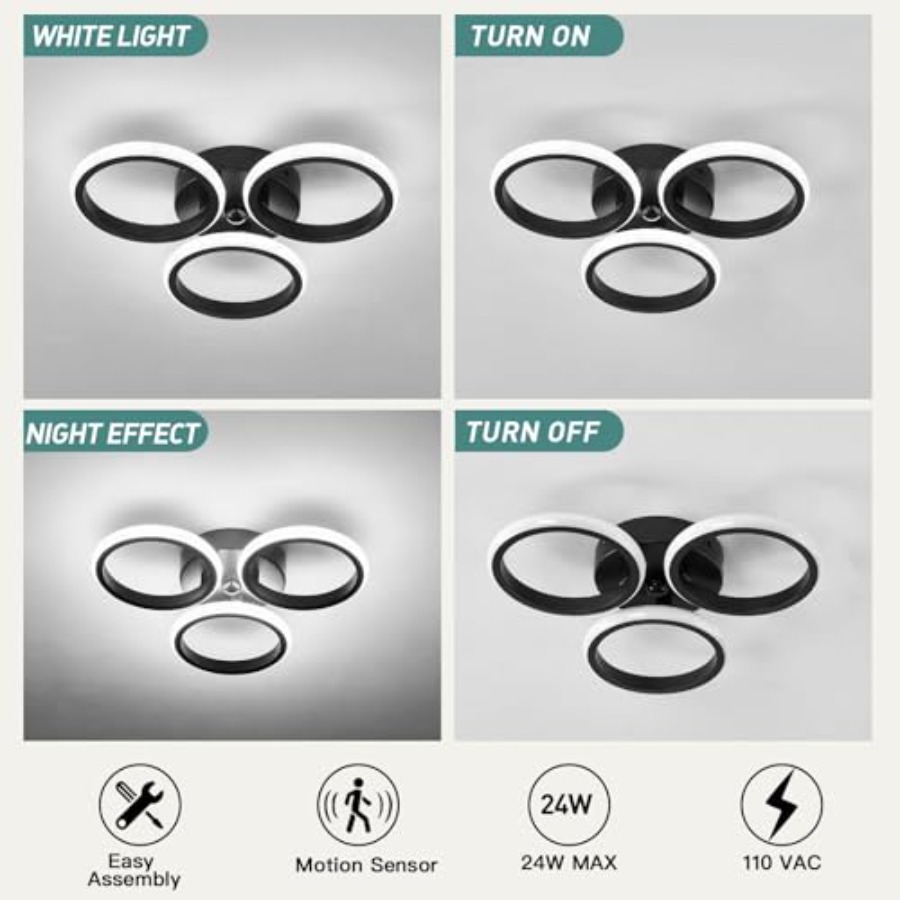 Lámpara LED de Techo Semi Empo - Laundry reseña y precio